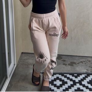 Women's Cream Jogger Pants